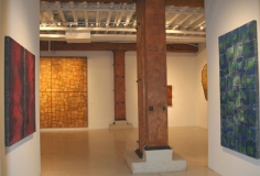 Sundaram Tagore Gallery, New York, Installation,  Building  a Picture , November 2006