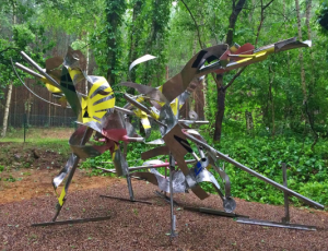 FRE ILGEN的創作安裝於BEI WU 雕塑公園