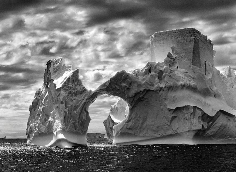 Iceberg Between Paulet Island&nbsp;and the South Shetland Islands in the Weddell Sea, Antarctic Peninsula, 2005, gelatin silver print, 24 x 35 inches/61&nbsp;x 88.9 cm&nbsp;&copy; Sebasti&atilde;o Salgado/Amazonas Images