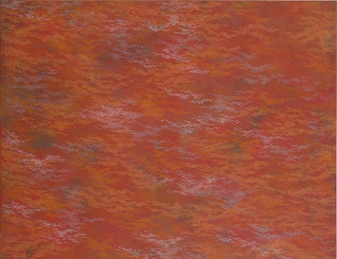 Red Base, 2008, Acrylic on canvas, 48 x 63&quot;
