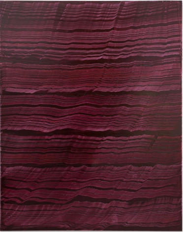 Vertical Violet, 2016, oil on linen,&nbsp;70 x 55 inches/177.8&nbsp;x 139.7&nbsp;cm