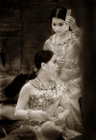 &quot;Aspara Dancers, Preah Khan&quot;, Silver Gelatin Print, 20 x 16&quot;