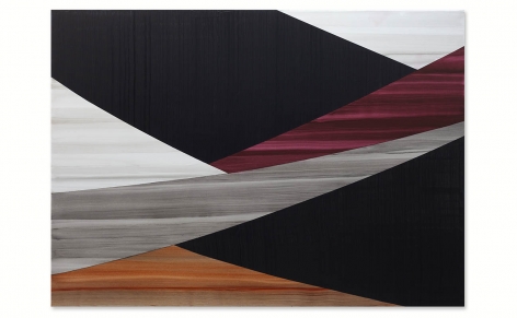 Full Circle P 20, 2021, oil on linen, 50 x 70 inches/127 x 178 cm