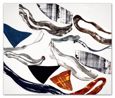 Ricardo Mazal, Kora PF8, 2011, Oil on linen, 66 x 78 inches