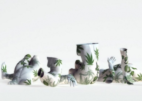 Kim Joon, Fragile-Holy Plants, 2010, digital print, 47 x 66 inches / 119.4 x 167.6 cm., Edition 4/5.