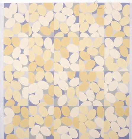 Betty Weiss, White Lies, 2002, Acrylic on Canvas, 60 x 55&quot;