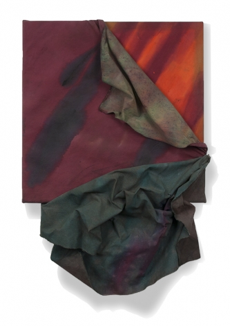 Apeel, 1983, acrylic on canvas, 36.5 x 25 x 5 inches/92.7 x 63.5 x 12.7 cm