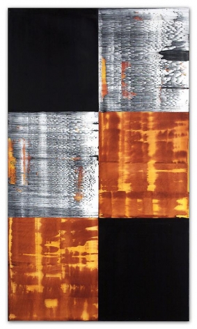 Ricardo Mazal, KORA C25, 2011, Oil on linen, 66 x 38 inches