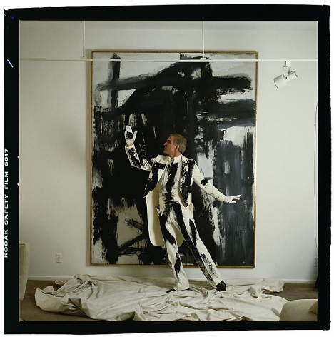 Annie Leibovitz, Steve Martin, Beverly Hills, California, 1981, archival pigment print, 40 x 40 inches