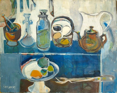 , Still Life, 1951, oil on canvas, 16 x 19.9 inches