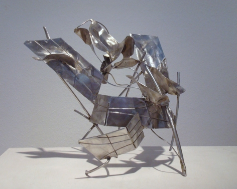 Cool Water, 2010, stainless steel, 15.4&nbsp;x 16.1 x 12.2 inches/39.1 x 40.9 x 31 cm