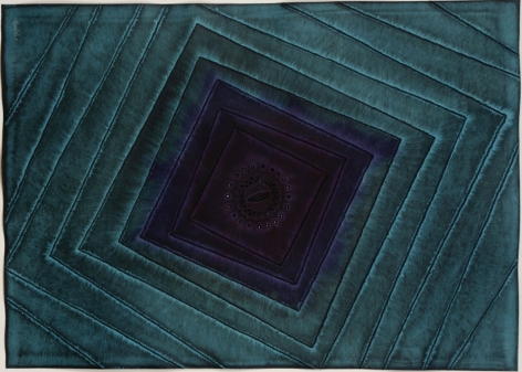 Sohan Qadri,&nbsp;Kalinda, 2007, ink and dye on paper, 39 x&nbsp;55 inches/99.1 x&nbsp;139.7 cm