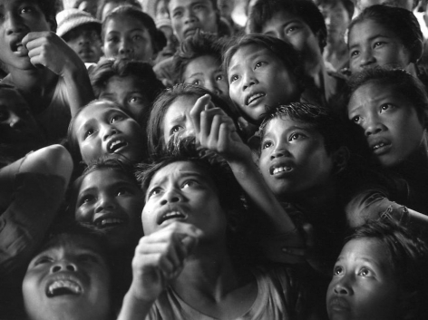 Bali, Seeing Photographs of their Parents for the First Time, 1976, Silver gelatin print, 10 x 13.5&quot;