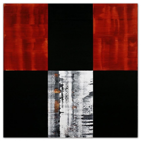 Ricardo Mazal, KORA C23, 2011, oil on linen, 60 x 60 inches