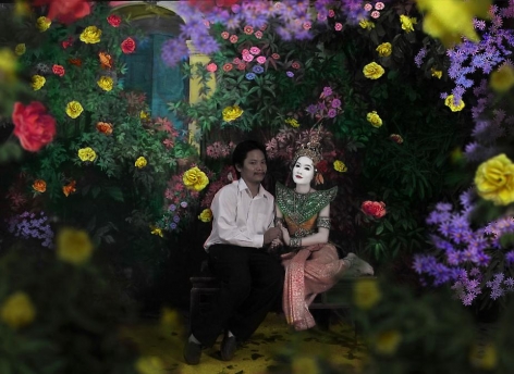 Sakarin Krue-On, The Marriage of Pra Suthon and Manorah, 2010, C-print, 23.2 x 16.9 inches